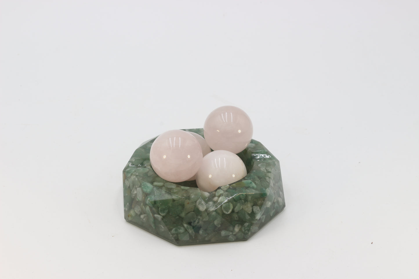 Rose Quartz Sphere Bundle